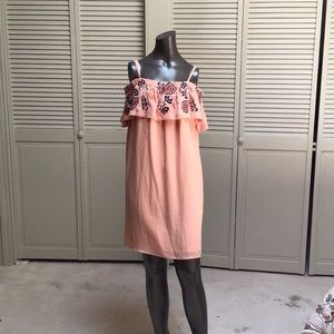 Paper Crane off shoulder dress